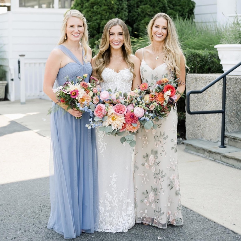Amsale Aisha Tulle Bridesmaid Dress